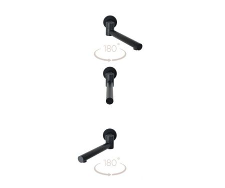 Душевая система встраиваемая Bronze de Luxe SCANDI 14582B, черный, артикул 14582B