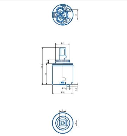 Картридж BELZ 30 мм (BF03), артикул BF03