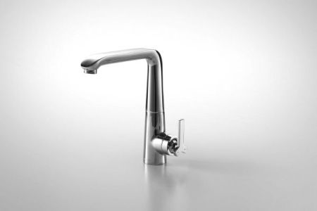 Смеситель для кухни Bravat Waterfall F773107C Хром