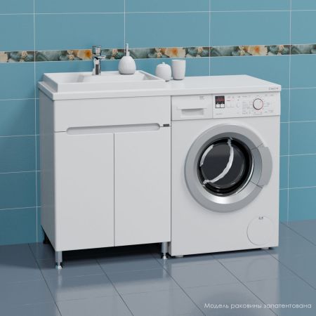 Тумба СаНта Лондон 59 224033, 2 двери (ум. Юпитер 120*50 лит мр), артикул 224033