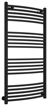 Полотенцесушитель водяной АРКУС 1200х600 (Матовый Чёрный), артикул 31-0251-1260