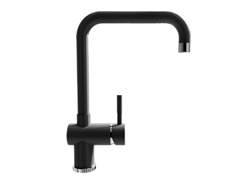 Смеситель ULGRAN Steel 023-003, цвет "вороненая сталь" (US-023-003)