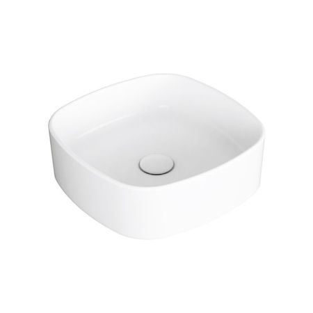 SIMAS FORIU Раковина квадратная накладная 40x40x13 см, без отв под смеситель,цвет белый, артикул FO03bi