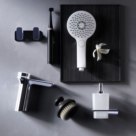 F50A02400 Inspire V2.0, TouchReel электронный см-ль, излив 125 мм, хром