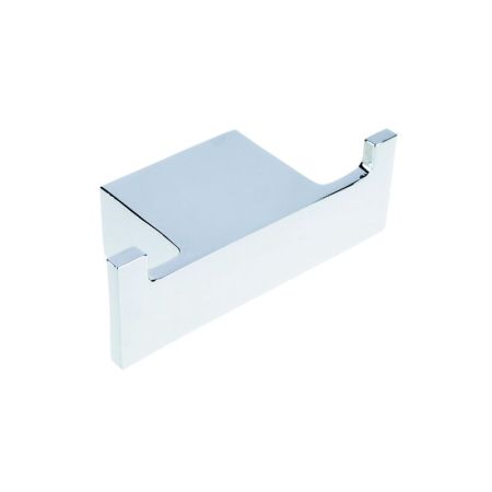 Крючок VIA двойной   79x27x35мм, хром, артикул 135006032