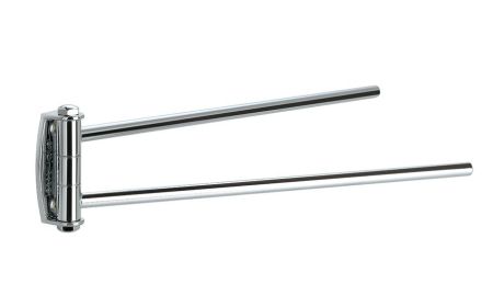 Stil Haus Hashi, полотенцедержатель двойной поворотный, цвет хром, артикул HS16(08)