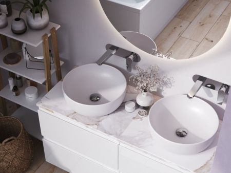 Смеситель для раковины Cersanit MODUO встраиваемый однорычажный (64096), артикул 64096