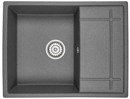 Кухонная мойка Granula 6501, ГРАФИТ, артикул 6501, ГРАФИТ