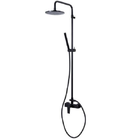 Душевая система Cezares Nautic NAUTIC-CD-NOP Черная матовая