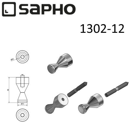 Крючок SIMPLE LINE для халата 40 мм, одинарный, хром, Sapho Крючок SIMPLE LINE для халата 40 мм, одинарный, хром, Sapho