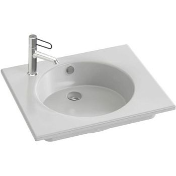 Раковина мебельная JACOB DELAFON ODEON RIVE GAUCHE EXBA112-Z-00 (встраиваемая сверху, (61*40), белый, шт