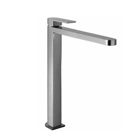 Fantini Mare Смеситель для раковины, 1 отв., без донного клапана, излив 200мм, цвет: хром, артикул 51 02 1051F