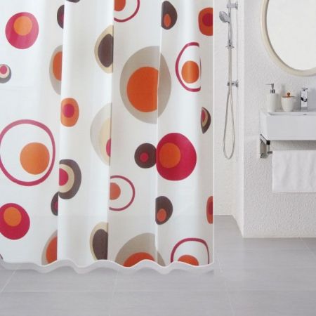 Штора для ванны Milardo Lovely Phantom 180x180 Разноцветная, артикул 503V180M11
