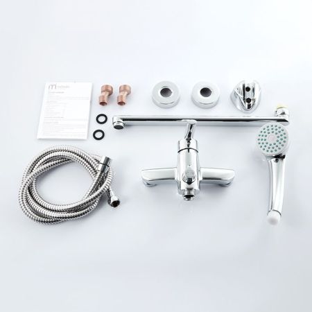 Смеситель для ванны Milardo Magellan MAGSBLCM10 универсальный хром