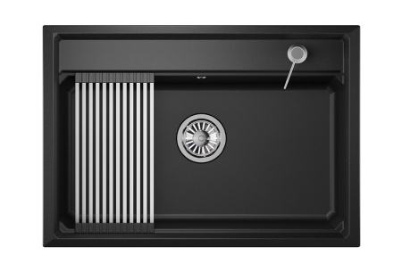 Кухонная мойка Granula 7301, ЧЁРНЫЙ, артикул 7301, ЧЁРНЫЙ