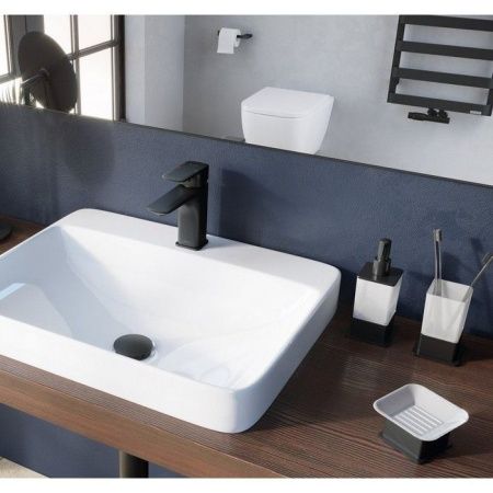 Мыльница настольная EXCELLENT Riko (черная)