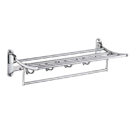 Полка для полотенец Haiba HB805, хром