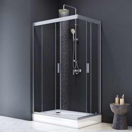 W90T-404-12080W Gem Square 120x80 поддон с сифоном W90T-404-12080W Gem Square 120x80 поддон с сифоном