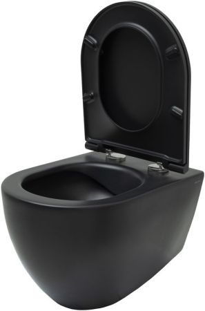 Чаша подвесного унитаза Allen Brau Reality 4.32006.31 черный матовый, артикул 4.32006.31