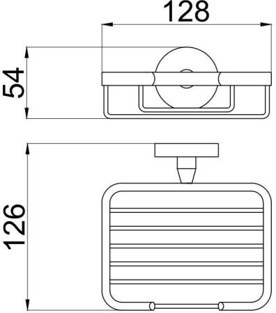 Мыльница Allen Brau Priority 6.31004-GB золото, артикул 6.31004-GB