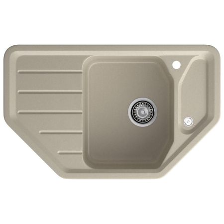 Кухонная мойка GranFest CORNER 800E, топаз, артикул C-800E топаз