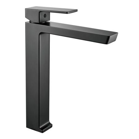 Смеситель для раковины высокий Rose R18H R1811H-1, черный