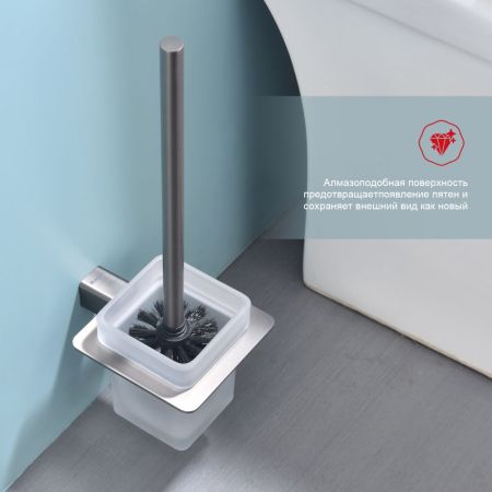 Ершик настенный Raglo R301.10.09, графит