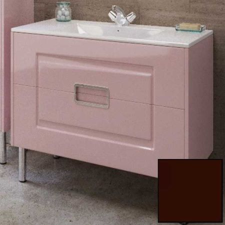 Тумба с раковиной SanVit Мира 120 kmira120 в цвете Ral Шоколад