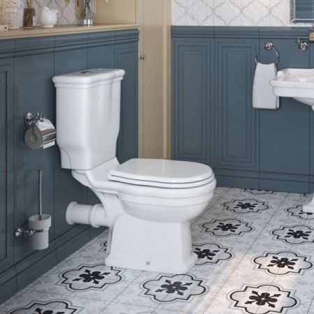 Унитаз-компакт с горизонтальным выпуском воды BELBAGNO BOHEME P-TRAP, артикул CZR-BTN-Br