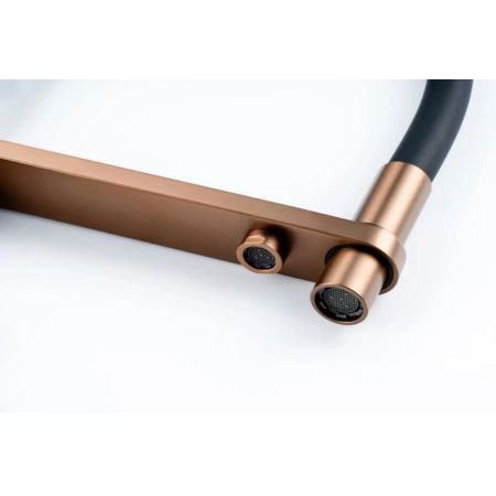 Смеситель для кухни с подключением фильтра Knotlor SS-15/RB, бронза, артикул SS-15/RB