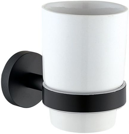 Стакан Allen Brau Priority 6.31002-31 белый/черный матовый, артикул 6.31002-31