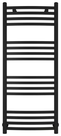Полотенцесушитель водяной АРКУС 1000х400 (Матовый Чёрный), артикул 31-0251-1040