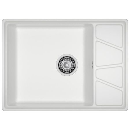 Кухонная мойка GranFest VERTEX 680L, иней, артикул V-680L иней