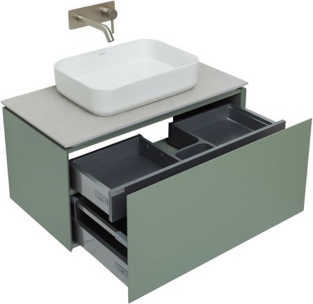 Тумба под раковину Allen Brau Infinity 85 1.21002.CGM олива матовый, артикул 1.21002.CGM