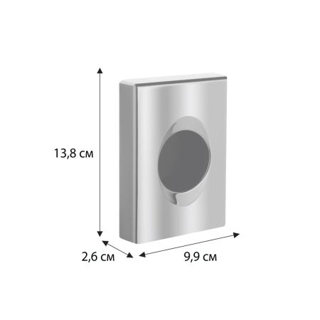 Диспенсер гигиенических пакетов FIXSEN HOTEL FX-31028, хром, артикул FX-31028