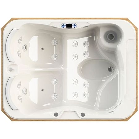 Бассейн Radomir Мишель 205x170 1-30-0-0-0-051Б Белый с гидромассажем, артикул 1-30-0-0-0-051Б