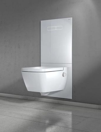 Унитаз, TECE, TECEone, безободковый (с открытым смывным краем), тип установки-подвесной, ширина, мм-400, глубина, мм-540, высота, мм-400, форма чаши-прямоугольная, выпуск-горизонтальный, без декора, материал-керамика, сиденье-необходимо заказать, креплени, артикул 9700200