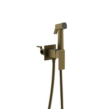 Гигиенический душ со смесителем BELZ B55805-5, брашированное золото