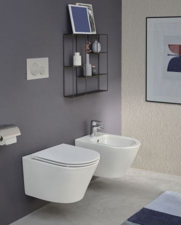 Унитаз подвесной JACOB DELAFON RODIN EDY102-00 Rim гор. вып. 52*35,5 (белый), шт, артикул EDY102-00