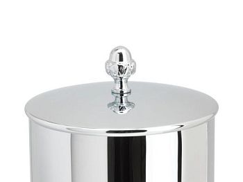 Stil Haus, круглое ведро с крышкой, ручка от коллекции NOTO, цвет золото