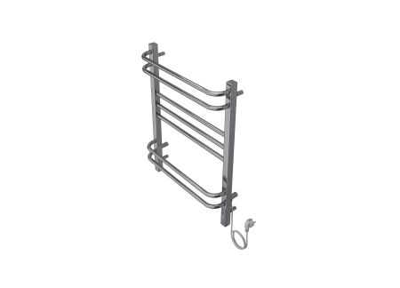 Полотенцесушитель электрический Aquatek (Акватек) Бетта П7 500х700 мм, подключение скрытое к сети электропитания / электропровод с вилкой, с терморегулятором и таймером quick touch, нержавеющая сталь AISI 201, гарантия 5 лет, артикул AQ EL KRC0770CH