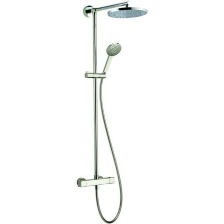 CISAL Roadster Настенная душевая система:термостатический смеситель для душа,верхний душ,ручной душ с держателем и шлангом, цвет хром, артикул RRC7802021
