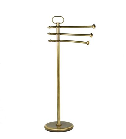 Stil Haus Elite, стойка: 3 полотенцедержателя, цвет бронза, артикул EL19(25)