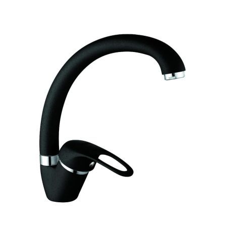 Смеситель для кухни D-Lin D150409-A, черный, артикул D150409-A