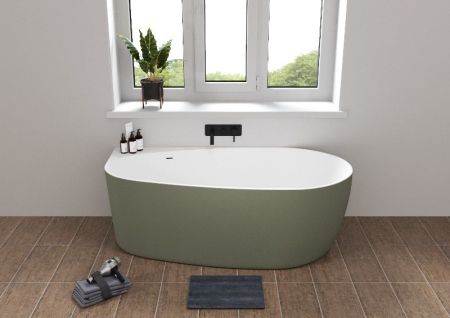 Акриловая ванна Allen Brau Priority 2 170x80 2.31002.21/CGM, артикул 2.31002.21/CGM