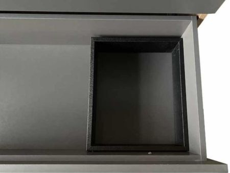 Тумба под раковину АКВАТОН ТЕРРА 85 1A247201TEKA0 (подвесная, дуб кантри/антрацит), шт, артикул 1A247201TEKA0