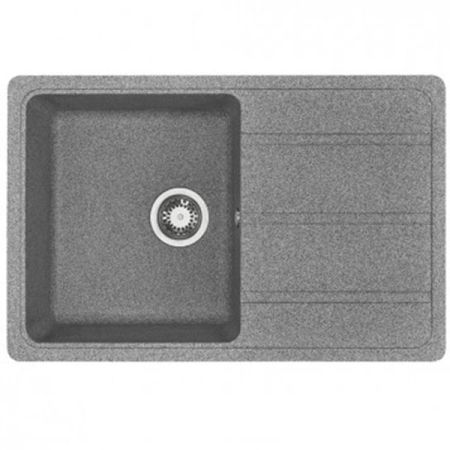 Кухонная мойка Акватон Аманда 78 1A712832AD230 Серая, артикул 1A712832AD230