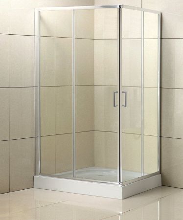 Душевой уголок BelBagno UNO-195-AH-2-120/90-C-Cr, артикул UNO-195-AH-2-120/90-C-Cr
