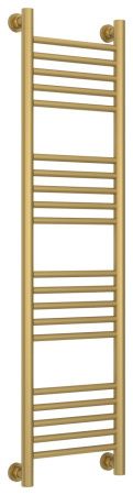 Полотенцесушитель водяной "Богема+" прямая 1200х300 (Матовое ЗОЛОТО)