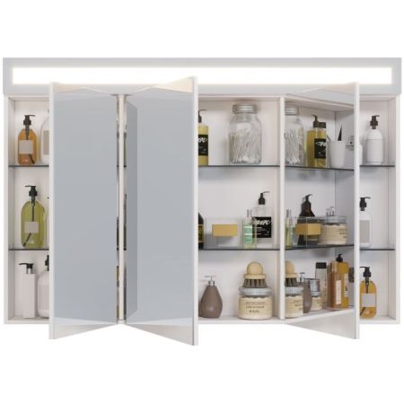 Шкаф зеркальный Uni 120, артикул 99.9013